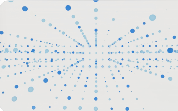 Data visualization — connected nodes and data points